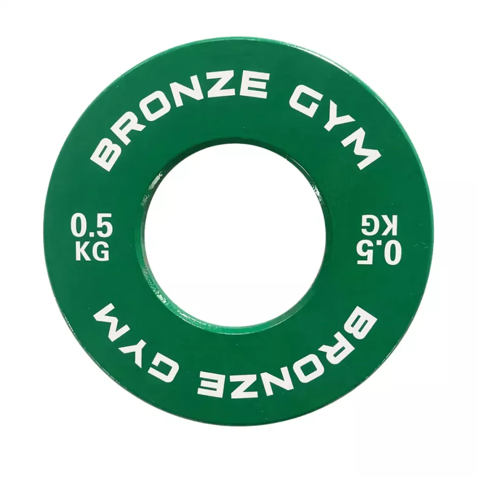Диск калиброванный Bronze Gym для пауэрлифтинга (от 0,25 до 25 кг, поштучно)